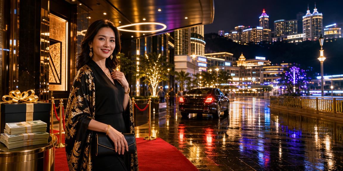 Pemandangan Genting Highlands dengan tema pertaruhan gaya Melayu