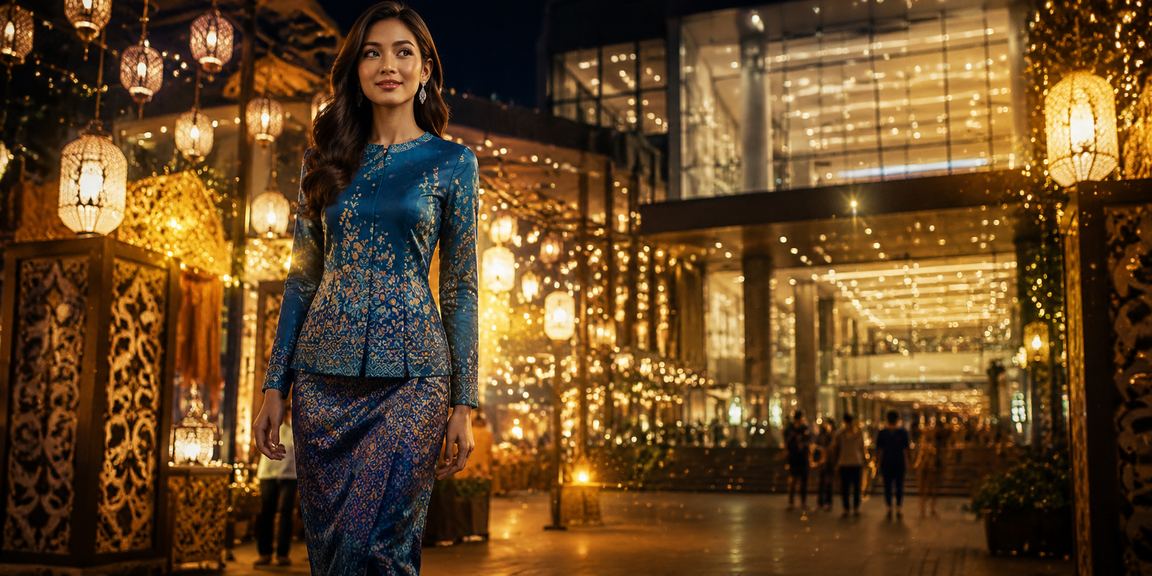 Tema hiburan kasino tradisional Kuala Lumpur baju kurung