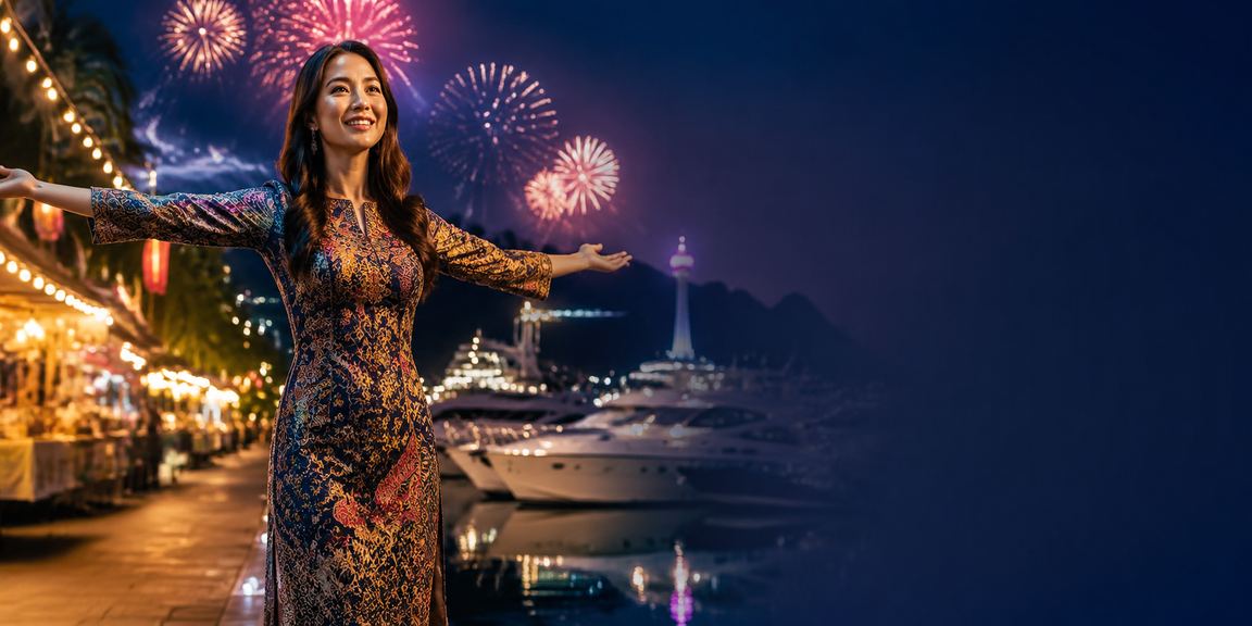Tema batik Langkawi untuk ilustrasi deposit mudah